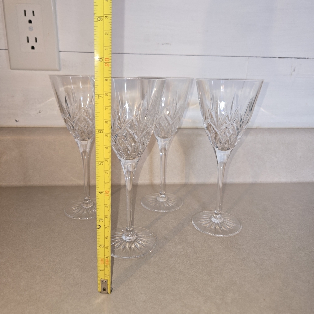 Cristal D'Arques - Durand Set Of 4 Crystal Wine Glasses - Picture 4 of 4
